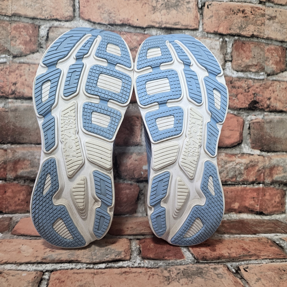 Women's Hoka One Bondi 7 Ice Water/white sz 10.5 - Picture 8 of 11